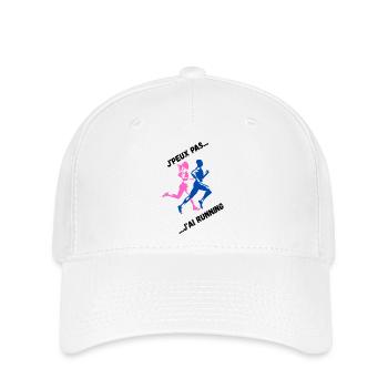 I can't I have Running - Flexfit Cap - white - Front