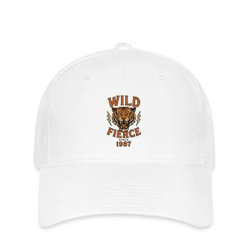 Sauvage et Féroce - Casquette Flexfit - blanc - Devant