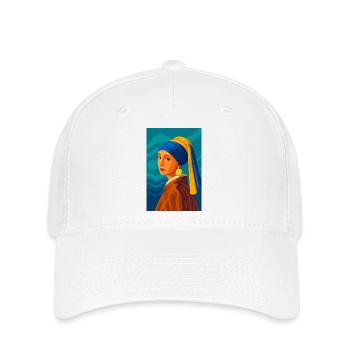 The Maiden (in suspension) - Flexfit Cap - white - Front