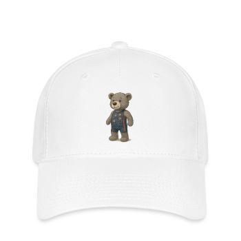Lord Petzi Triathlet - Flexfit Cap - Weiß - Vorne