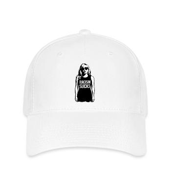 Racism Sucks - Flexfit Cap - white - Front