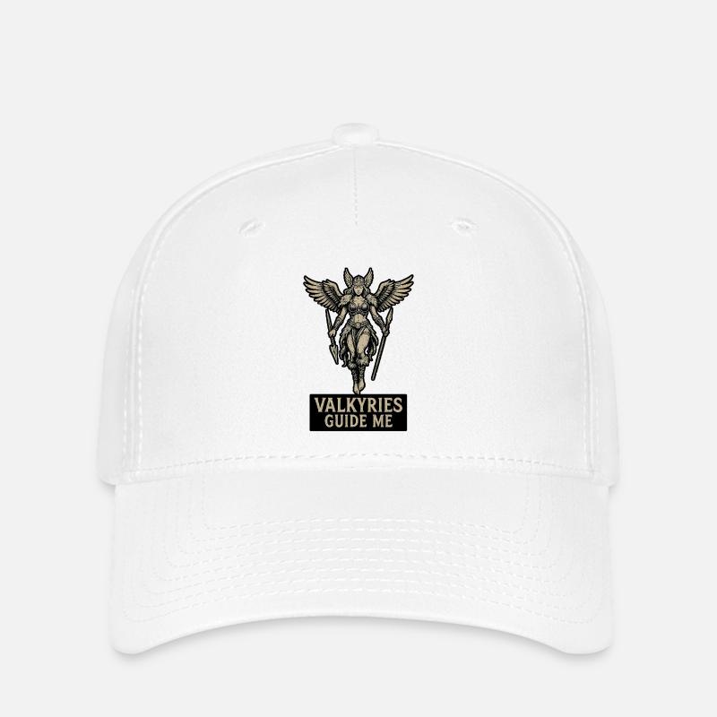 Valkyrie – Guidé par les dieux - Casquette Flexfit - blanc