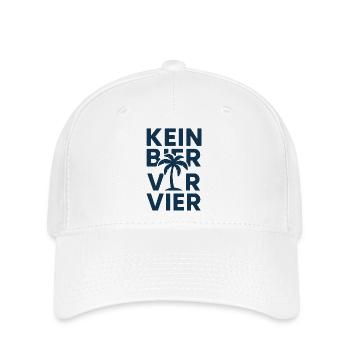 Pas de trafic de bar Palmiers Design - Casquette Flexfit - blanc - Devant