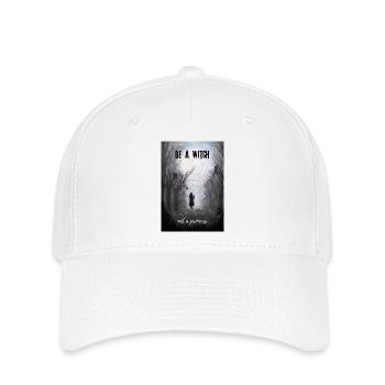 Mystical Witch Forest Illustration Be Witch - Flexfit Cap - white - Front