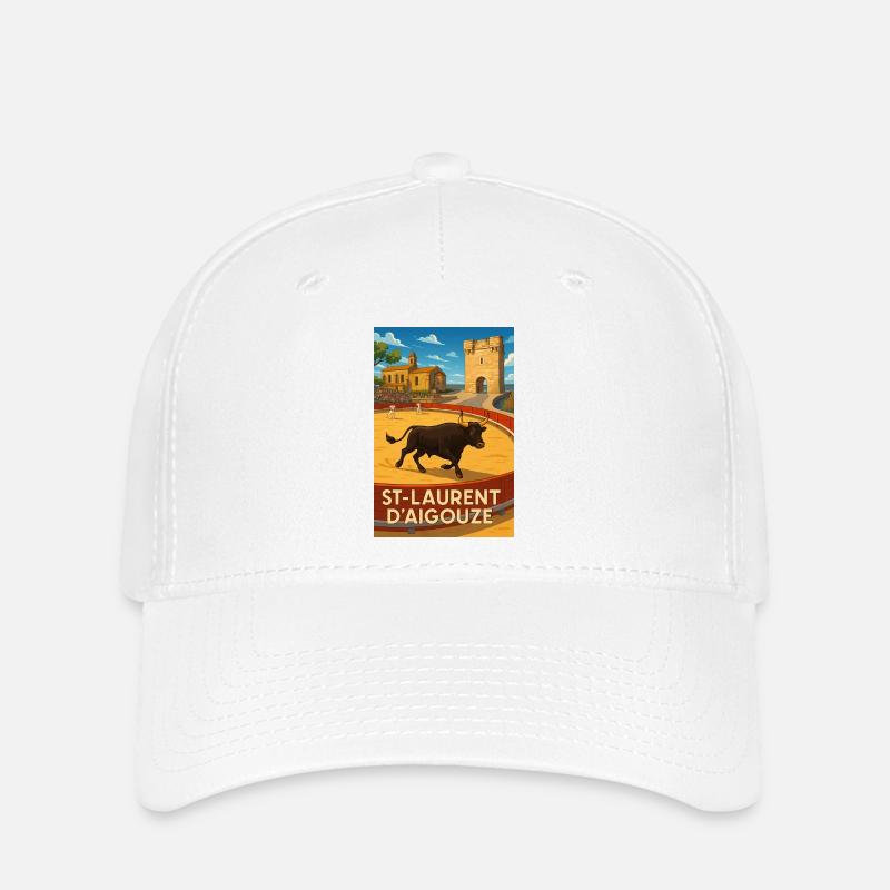Bull Race in Saint-Laurent d'Aigouze - Flexfit Cap - white