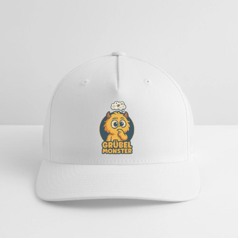 Brooding Monsters – Cute, Thoughtful & Funny Flexfit Cap