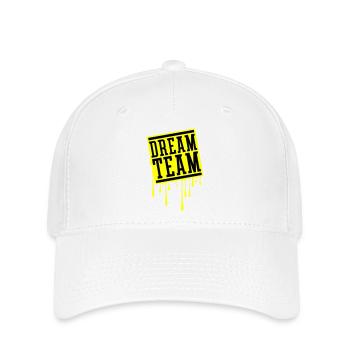 Dream Team - Flexfit Cap - white - Front