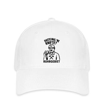 Haste Mal Ne Knifte Ruhrgebiet - Flexfit Cap - Weiß - Vorne