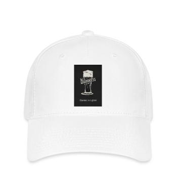 Hello Darkness – Therapy in a Glass - Flexfit Cap - white - Front