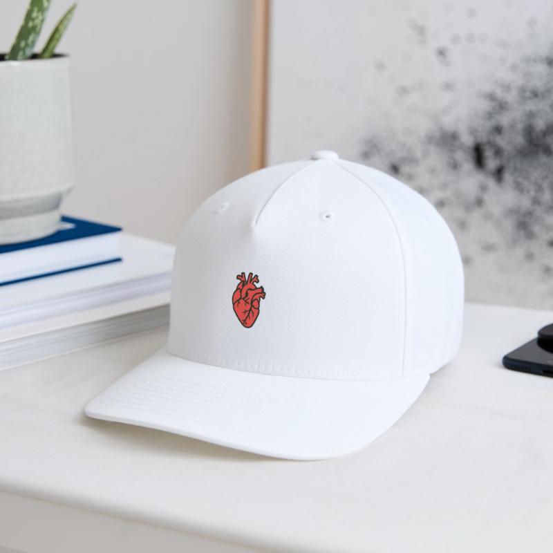 cuore_anatomico Flexfit Cap