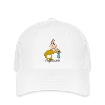 Signe du zodiaque Verseau avec une cruche - Casquette Flexfit - blanc - Devant