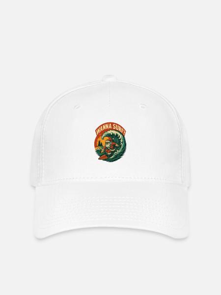 Waaveshunt Weihnachts Collection - Flexfit Cap - Weiß