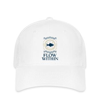 Flux à l’intérieur - Casquette Flexfit - blanc - Devant
