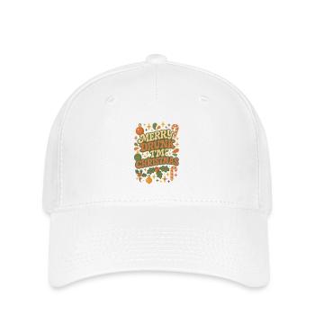 Joyeux ivrogne Je suis Noël - Casquette Flexfit - blanc - Devant