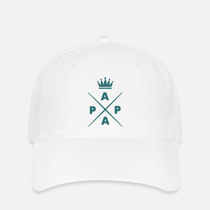 King Papa - Flexfit Cap - white