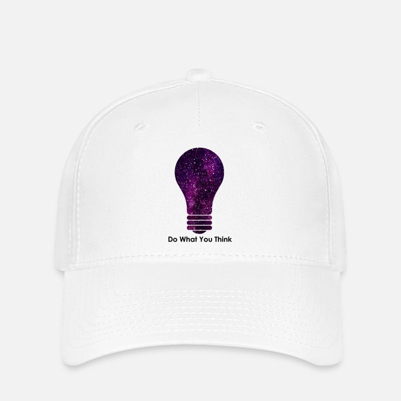 Fais ce que tu penses - Casquette Flexfit - blanc