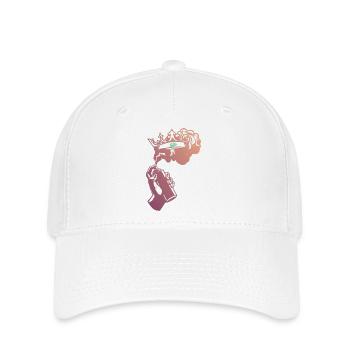 Royal Vape Mist - Flexfit Cap - Weiß - Vorne