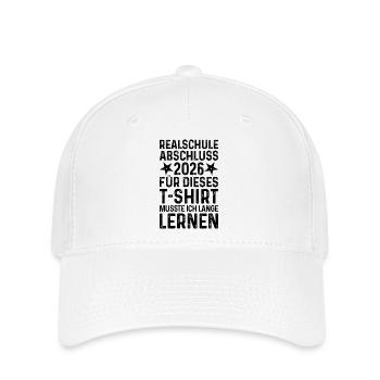Secondary school leaving certificate 2026 - Flexfit Cap - white - Front