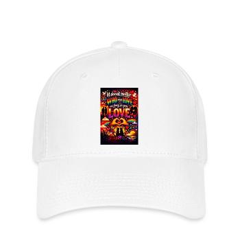 L’amour ne connaît pas de limites - Casquette Flexfit - blanc - Devant