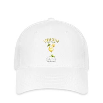 Limoncello Cocktail Liqueur Aperitif Drink Lemon - Flexfit Cap - white - Front