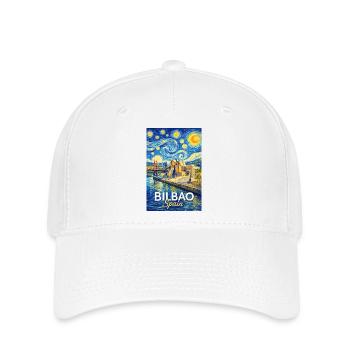 Bilbao Spain  - Flexfit Cap - Weiß - Vorne