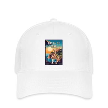 Discover Captivating Tossa de Mar in Spain - Flexfit Cap - white - Front