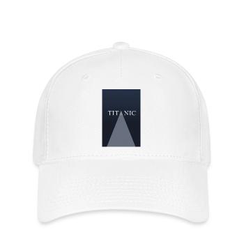 TITANIC Minimal Concept Poster - Flexfit Cap - white - Front