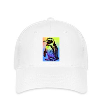 penguin - Flexfit Cap - white - Front