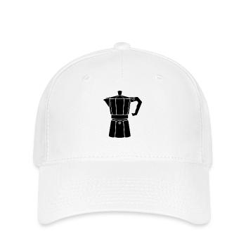 Moka Pot - Casquette Flexfit - blanc - Devant