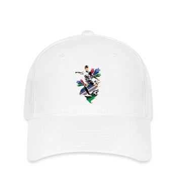 Ouzbékistan - Ouzbékistan - Drapeaux - Casquette Flexfit - blanc - Devant