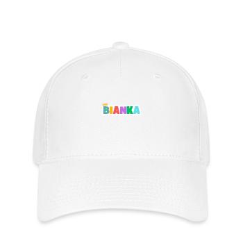 Bianka! Personnalisable - Casquette Flexfit - blanc - Devant