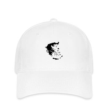Grèce - Casquette Flexfit - blanc - Devant