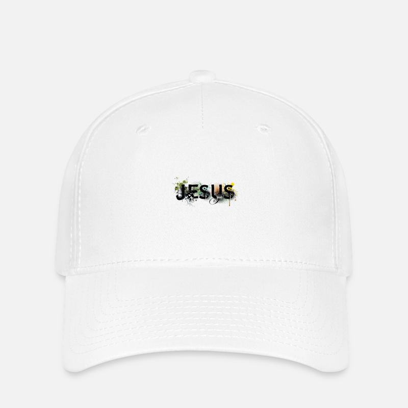 Jesus eu - Flexfit Cap - white
