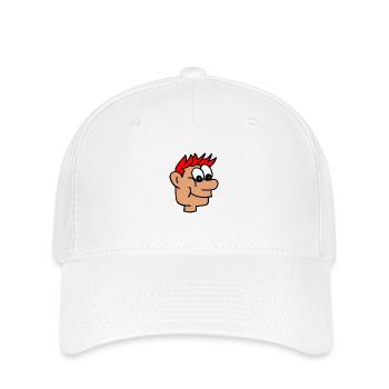 Comic Boy Red Hair - Flexfit Cap - white - Front