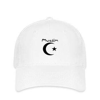 muslim - Flexfit Cap - white - Front