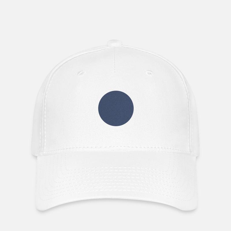 Blauer Kreis - Flexfit Cap - Weiß