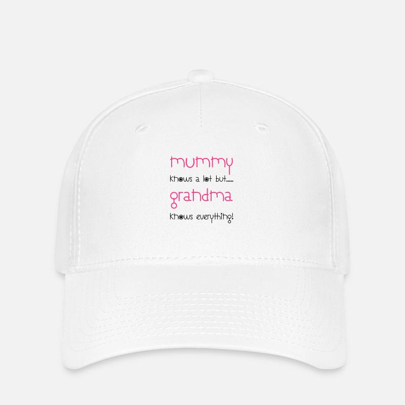 Grandma - Flexfit Cap - white