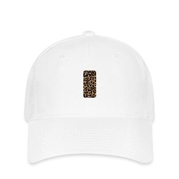 Leopard - Flexfit Cap - Weiß - Vorne