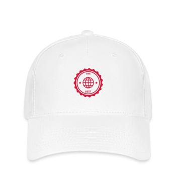 Webmaster Internet Web Geek Website - Casquette Flexfit - blanc - Devant