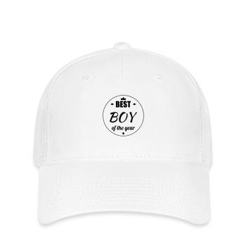 garçon / pirate / chevalier / bébé - Casquette Flexfit - blanc - Devant