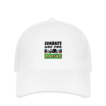 Motorcycle - Flexfit Cap - white - Front