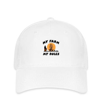 Ferme - Casquette Flexfit - blanc - Devant