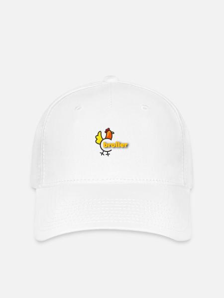 Broiler - Flexfit Cap - Weiß