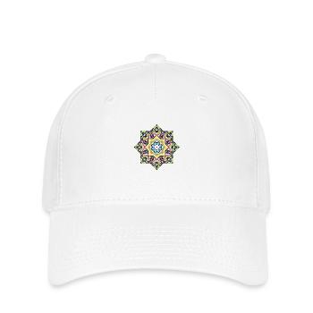 Arabic Mandala - Flexfit Cap - white - Front