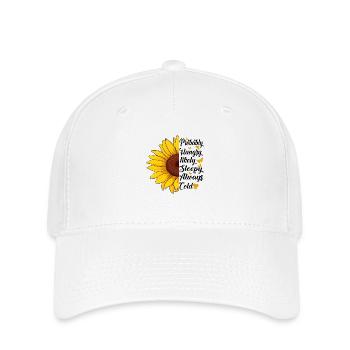 probably hungry likely sleepy always cold Vintage - Casquette Flexfit - blanc - Devant