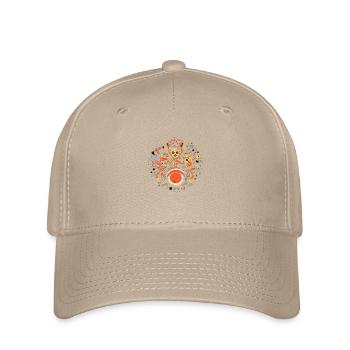 Drum Schlagzeug - Flexfit Cap - Khaki - Vorne
