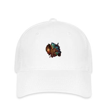 Chaman orc - Casquette Flexfit - blanc - Devant