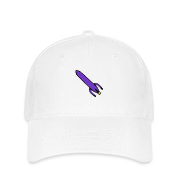 Technologie des fusées - Casquette Flexfit - blanc - Devant