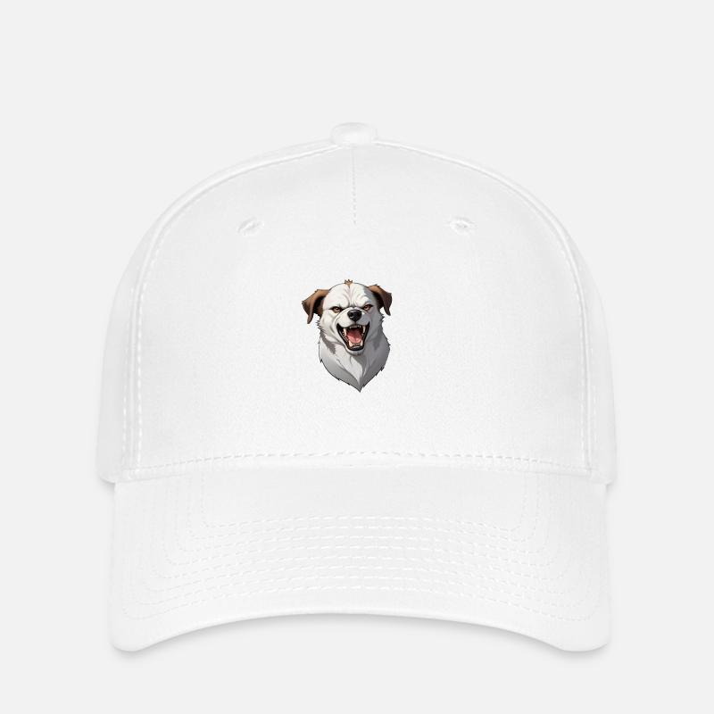 Dog Evil - Flexfit Cap - white