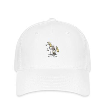Monter sur ses grands chevaux - Casquette Flexfit - blanc - Devant
